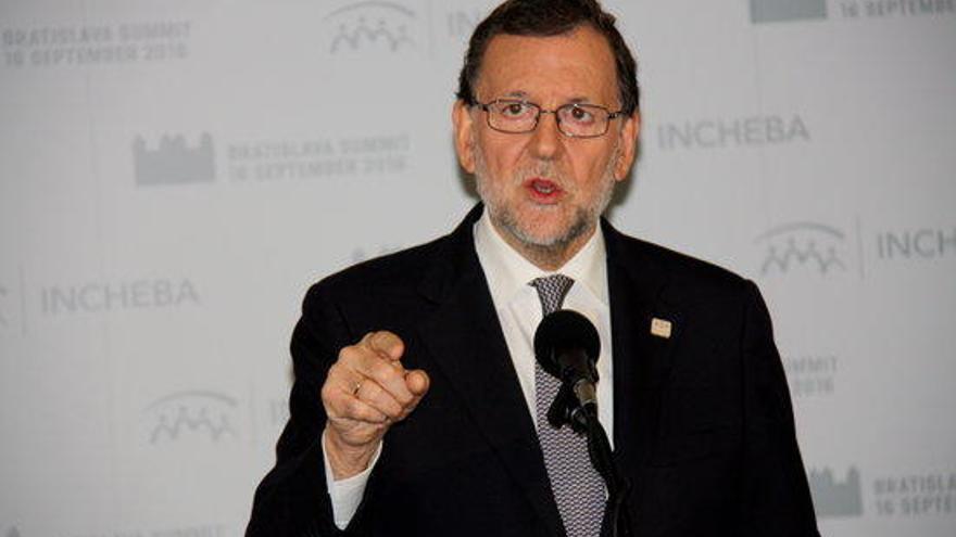 El president del govern espanyol, Mariano Rajoy