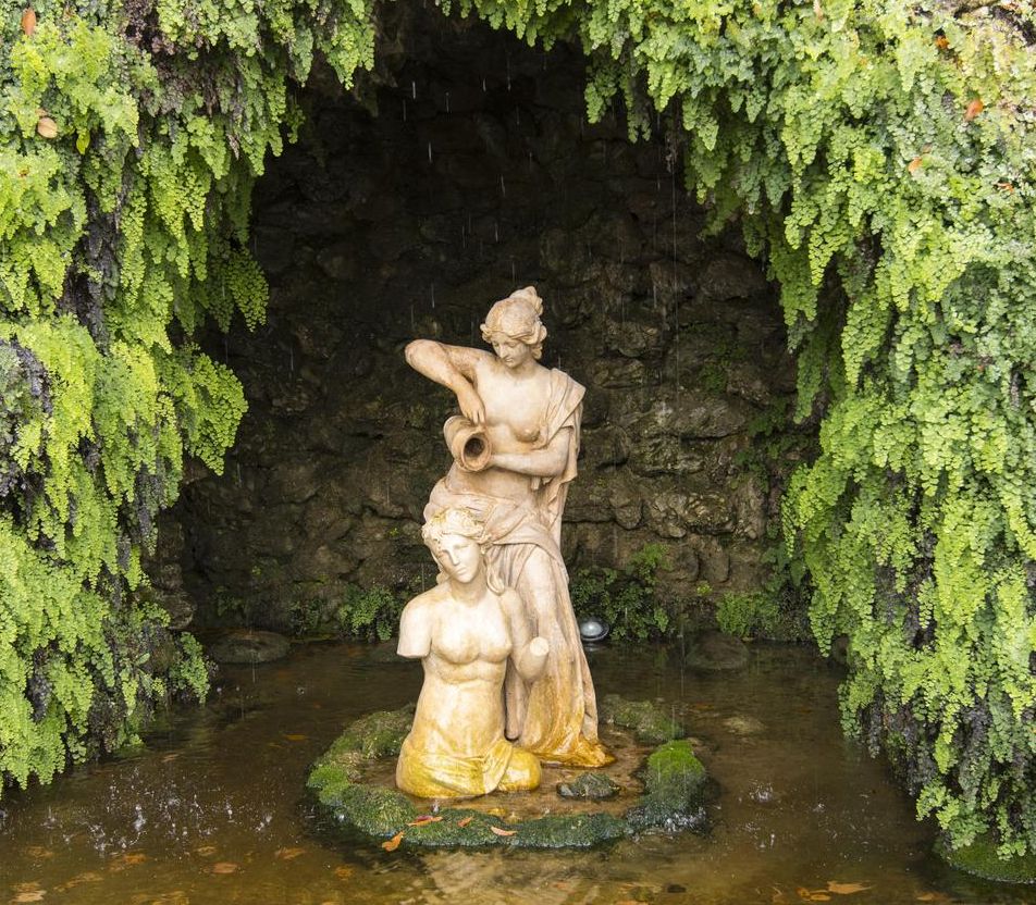 El jardín tiene mucho que ofrecer más allá de sus vistas.