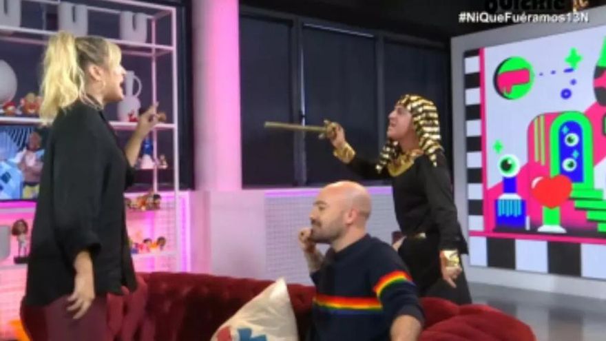 Marta Riesco y Víctor Sandoval protagonizan su pelea más fuerte en televisión: «Por mujeres como tú...»