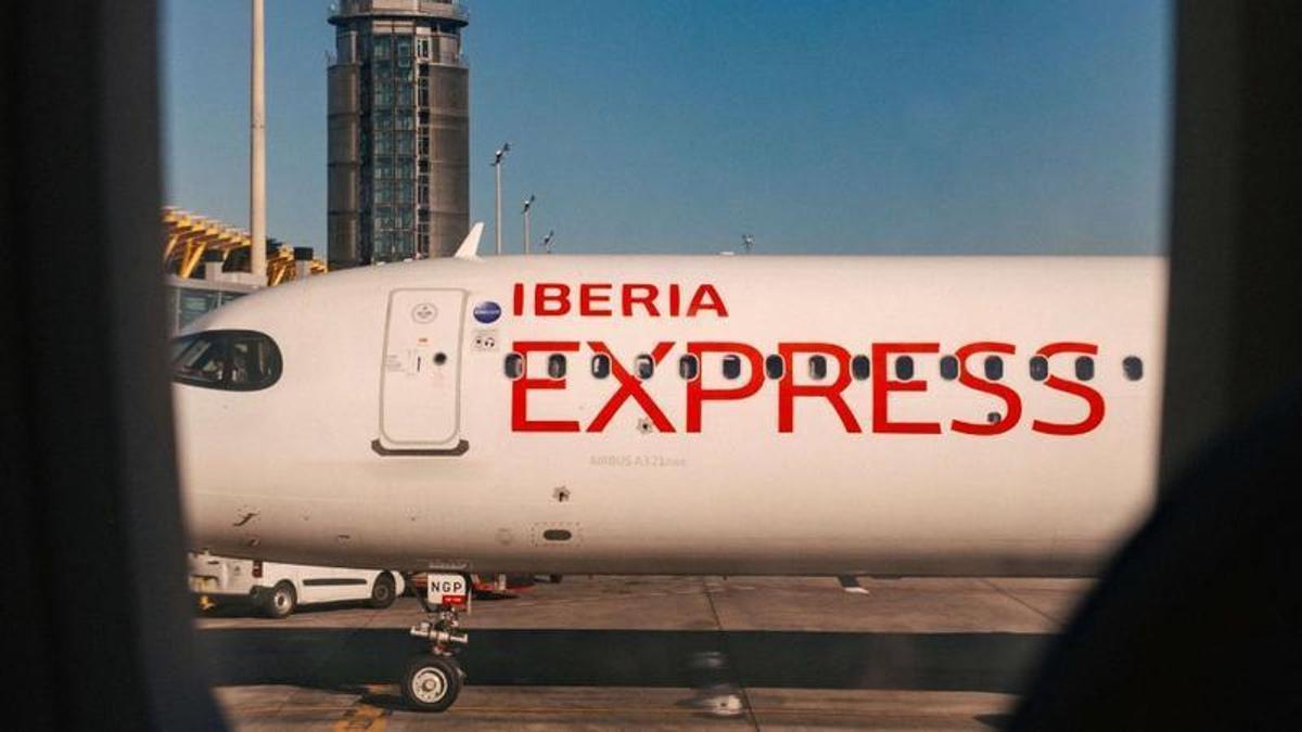 Imagen de archivo de un avión de Iberia Express.