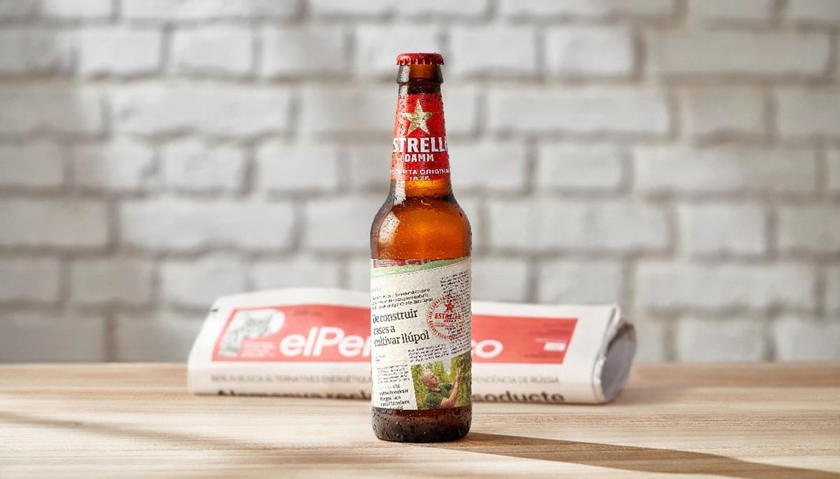 EL PERIÓDICO, protagonista de les ampolles d’Estrella Damm