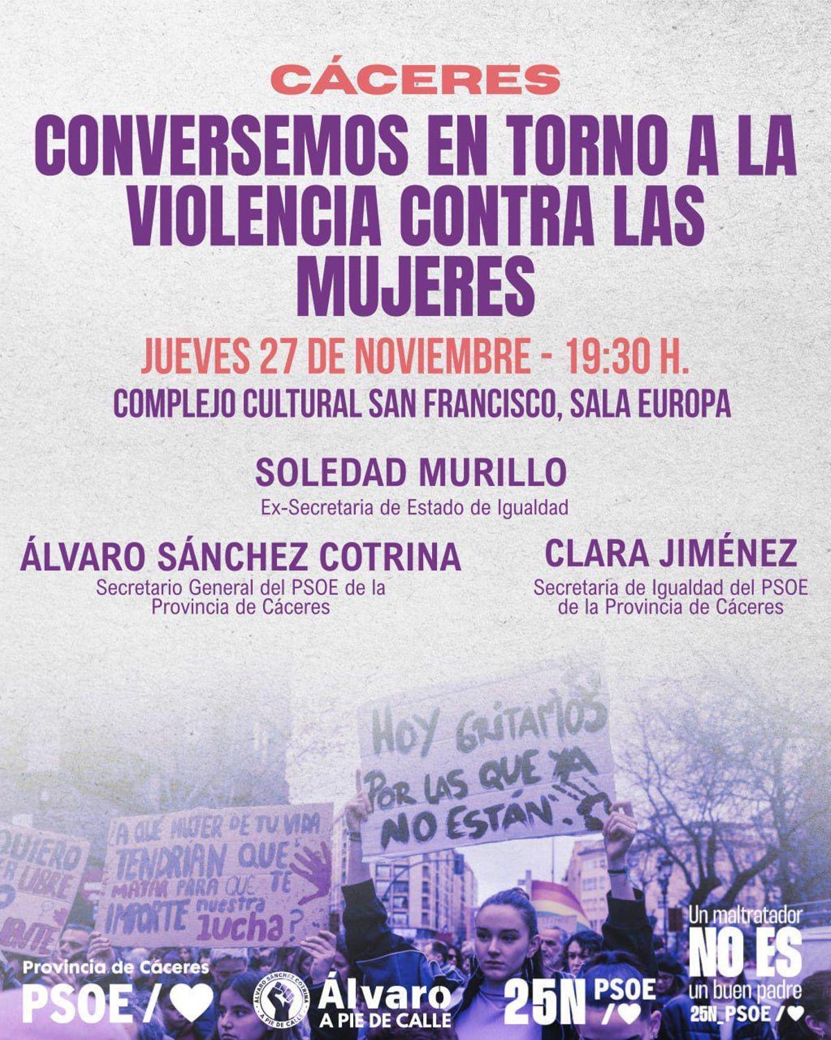 Programa de la jornada.