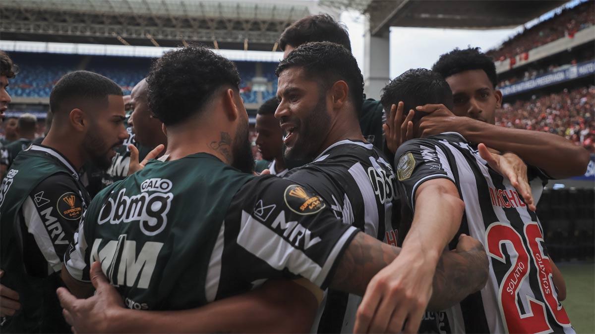 El Galo celebra su victoria en la Supercopa do Brasil