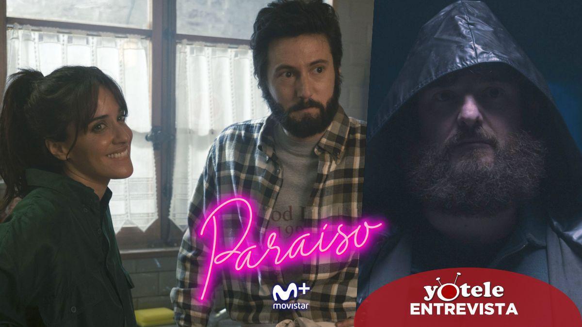 Macarena García, Iñaki Ardanaz y Gorka Otxoa: &quot;&#039;Paraíso&#039; es una serie bastante novedosa, arriesgada y atrevida&quot;.