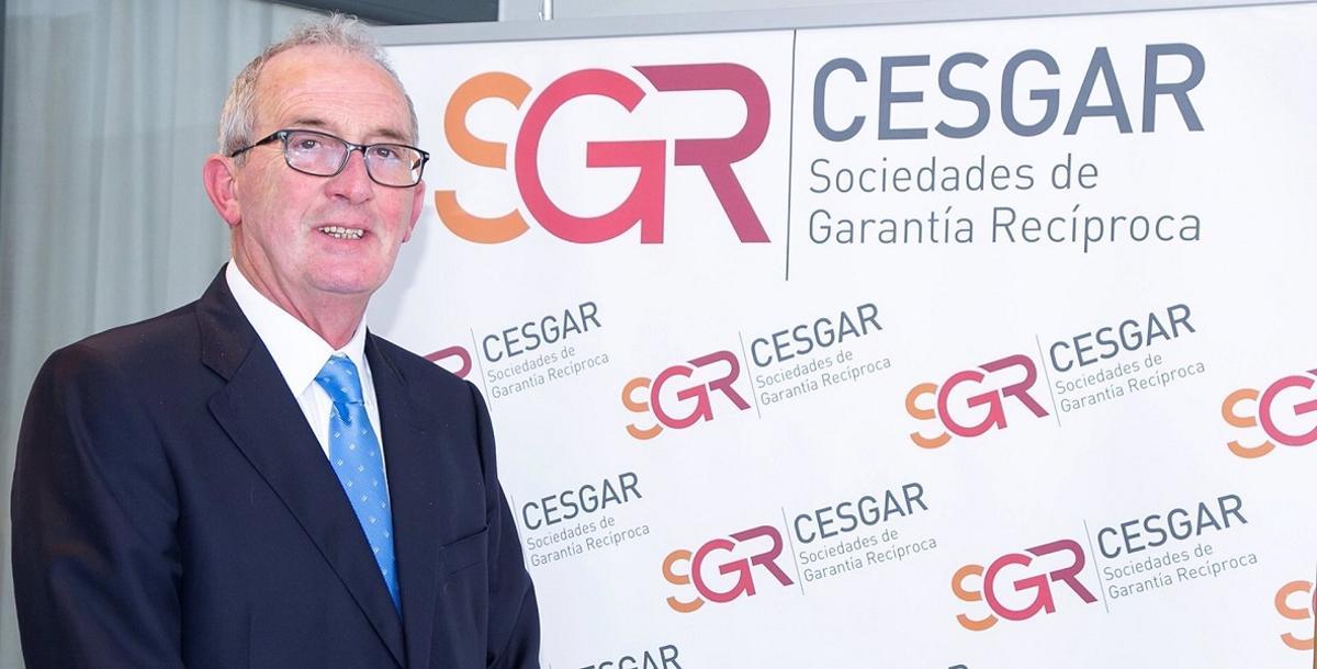 El nuevo presidente de SGR-Cesgar, José Pedro Salcedo Herce.