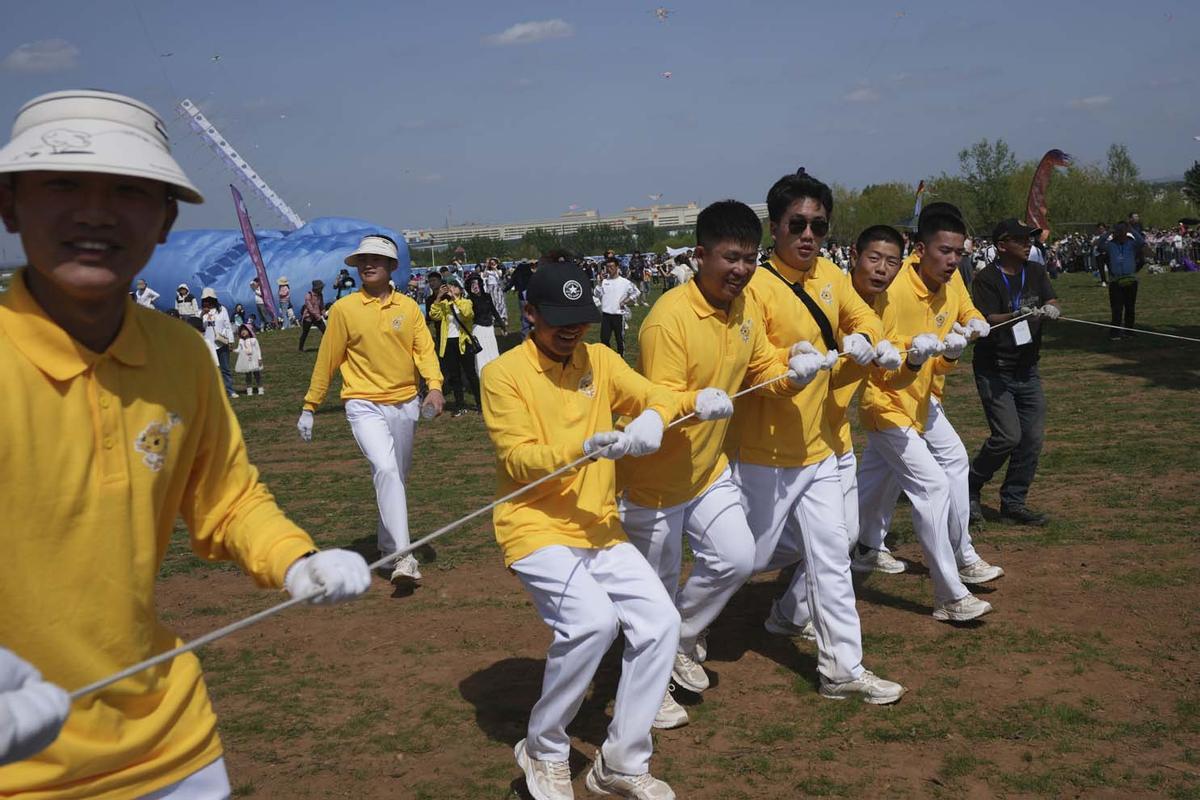 Festival Internacional de Cometas en Weifang, provincia china de Shandong