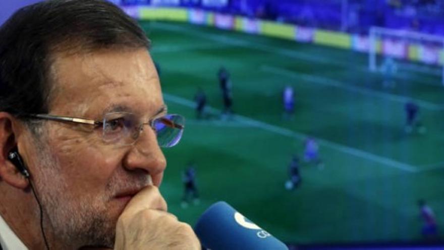 Rajoy, de comentarista deportivo en los partidos de la Champions