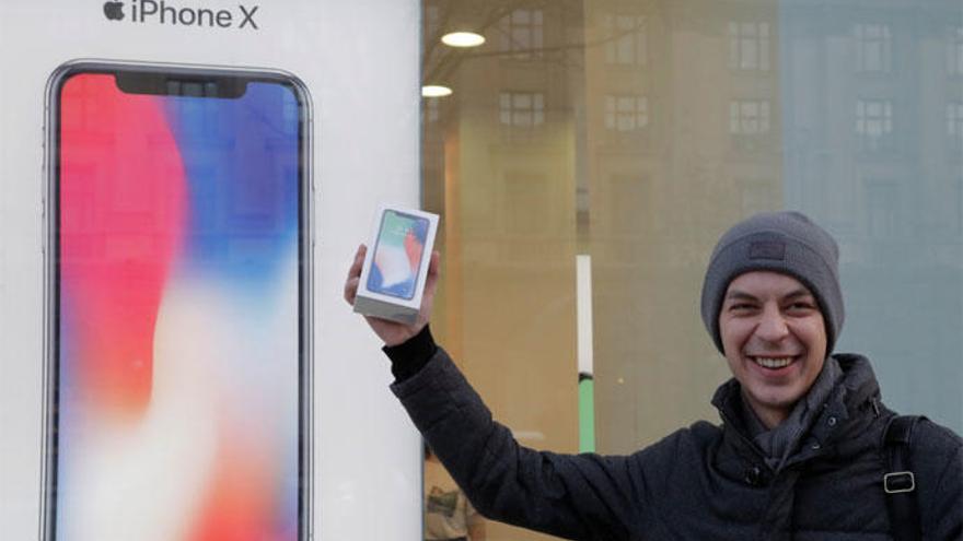 El iPhone X  sale a la venta en España