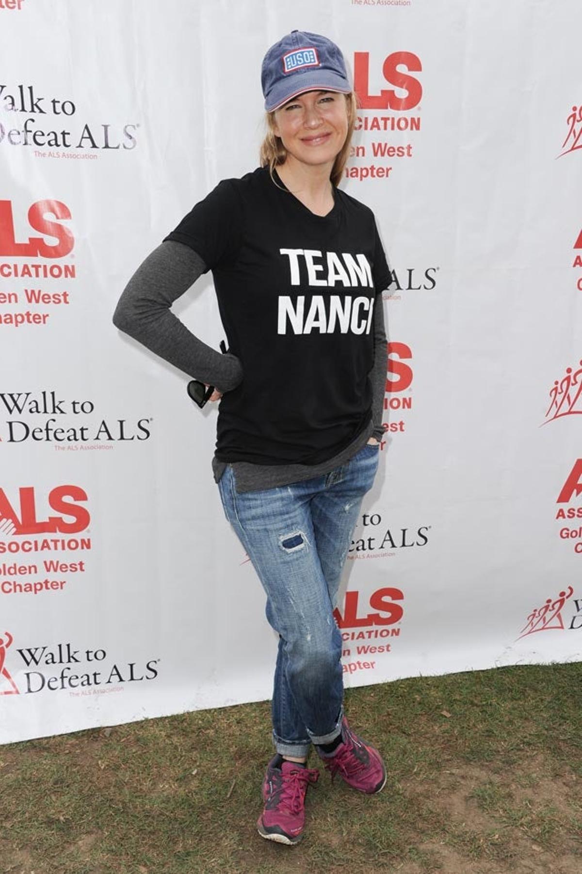 Renée Zellweger apoya la lucha contra la ELA Renée Zellweger apoya la lucha contra la ELA
