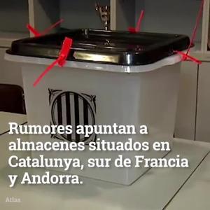 ¿D’on van sortir les urnes de l’1-O?
