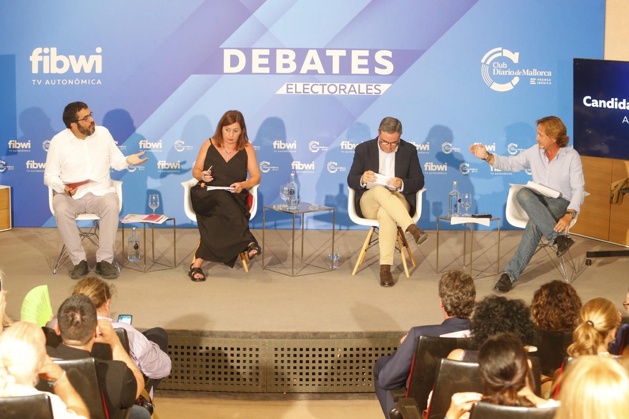 Debate de los candidatos por Baleares a las elecciones generales en el Club Diario de Mallorca