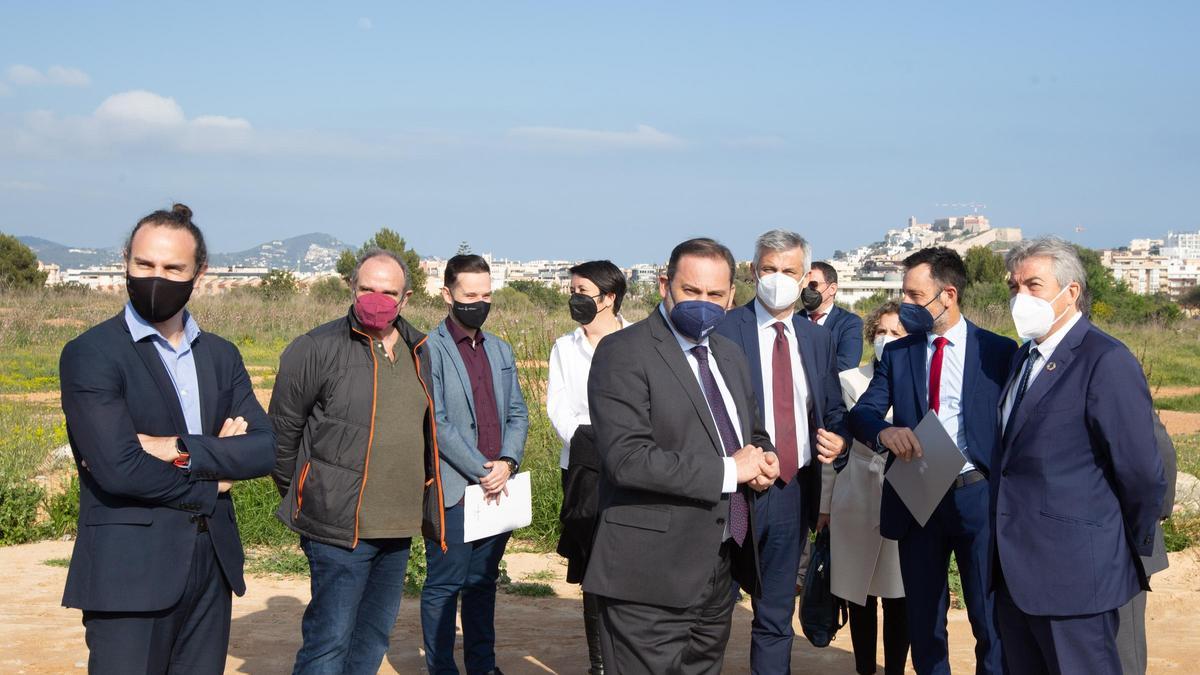 El exministro José Luis Ábalos viajó a Ibiza en marzo de 2021 para firmar el convenio para el desarrollo del plan especial ahpra aprobado.
