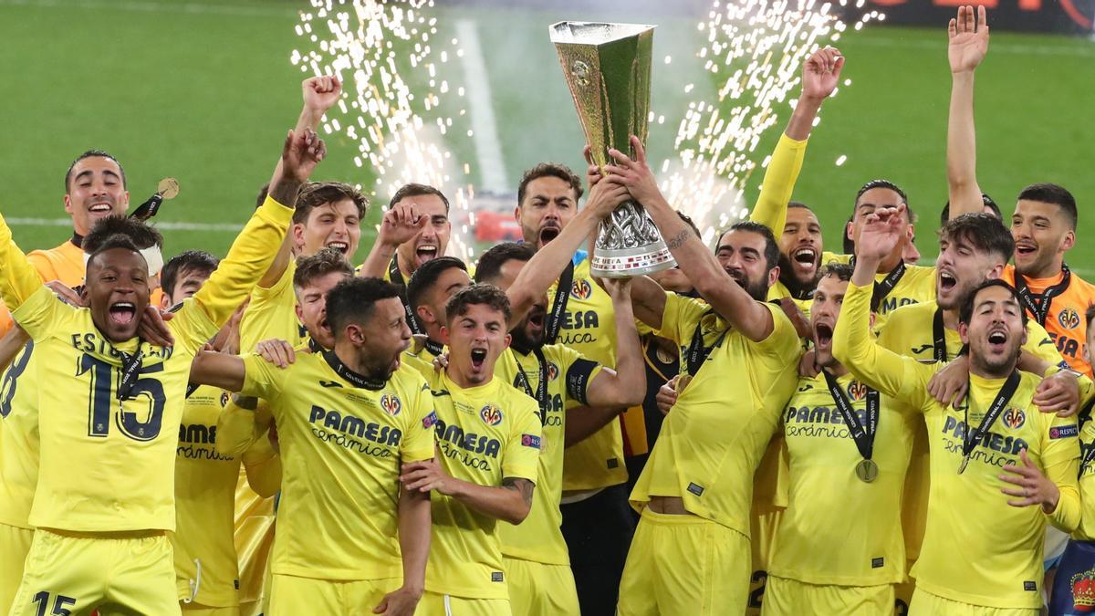 El Villarreal ganó hace un año la Europa League 2020/21.