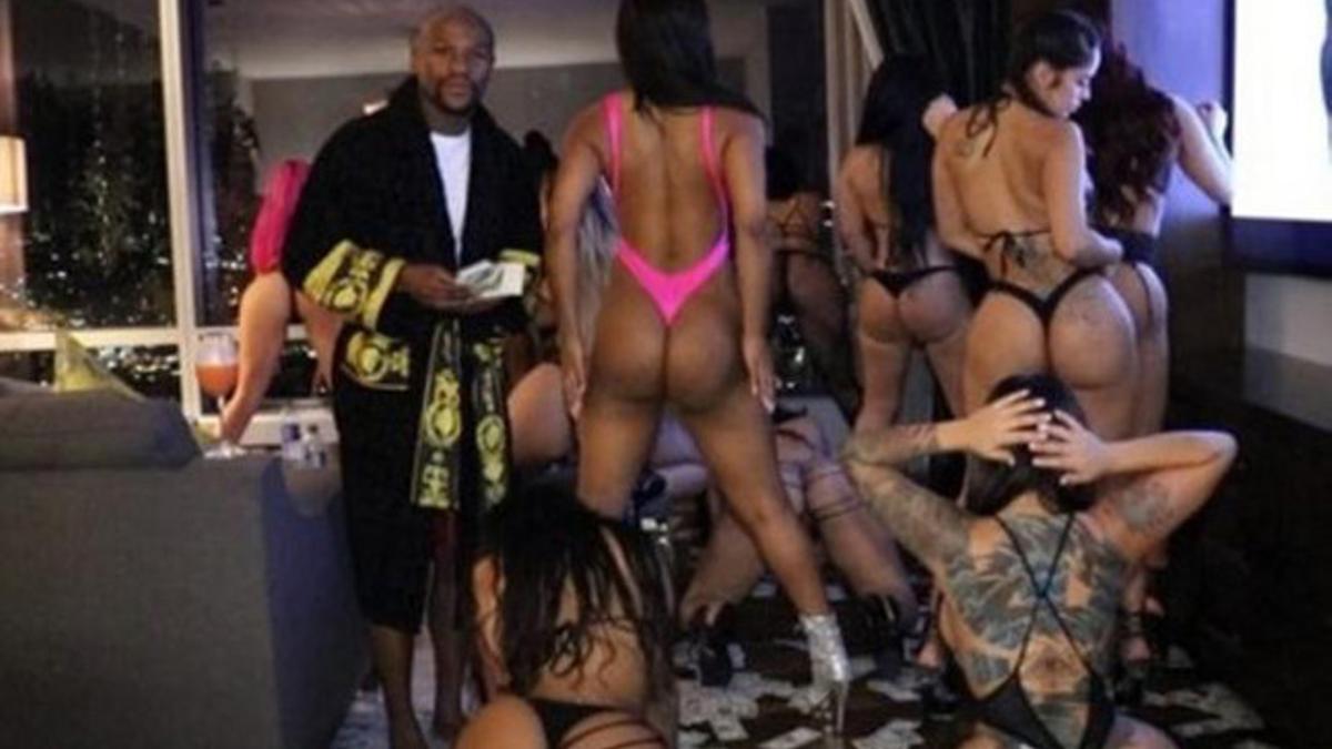 La fiesta de Floyd Mayweather