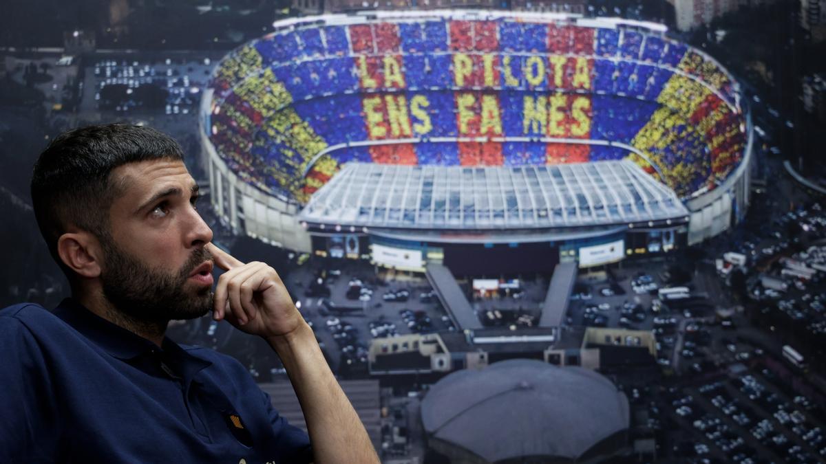 Jordi Alba, sobre una posible nueva despedida a Messi: "Hay que hacerle un partido"