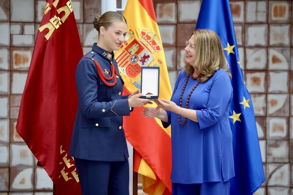 La visita de la princesa Leonor a la Asamblea Regional de Murcia, en imágenes La visita de la princesa Leonor a la Asamblea Regional de Murcia, en imágenes
