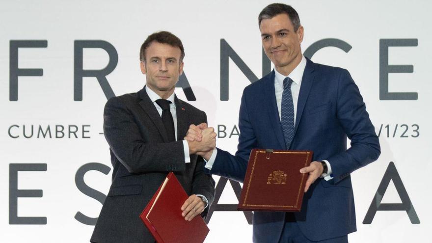 Emmanuel Macron i Pedro Sánchez van segellar el nou tractat franco-espanyol | EP