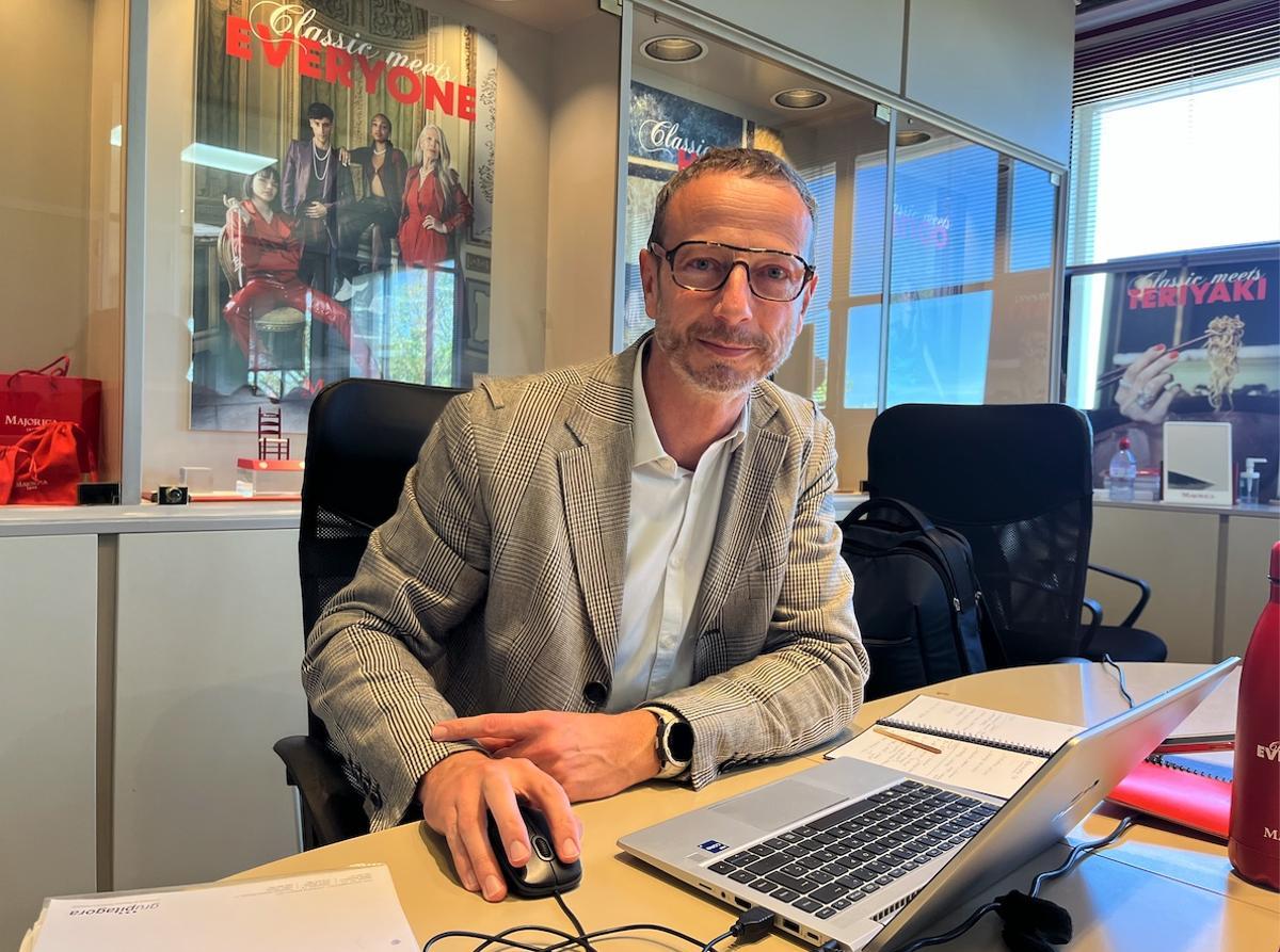 El director general de la empresa perlera de Manacor, Didier Grupposo: «Majorica sobrevive a todas las tormentas»
