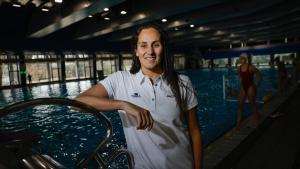 Judith Forca, jugadora de la selección femenina de waterpolo