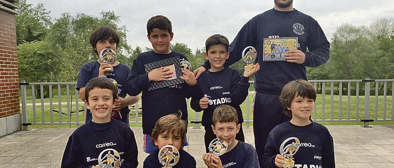 El prebenjamín del Juventud Estadio suma éxitos