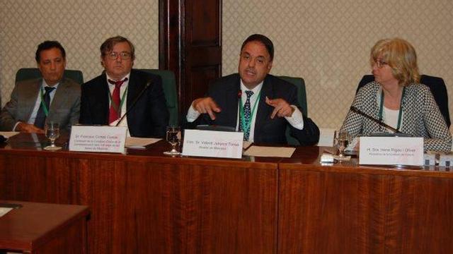Jordi Rodó, Francesc Comas, Valentí Junyent i Irene Rigau