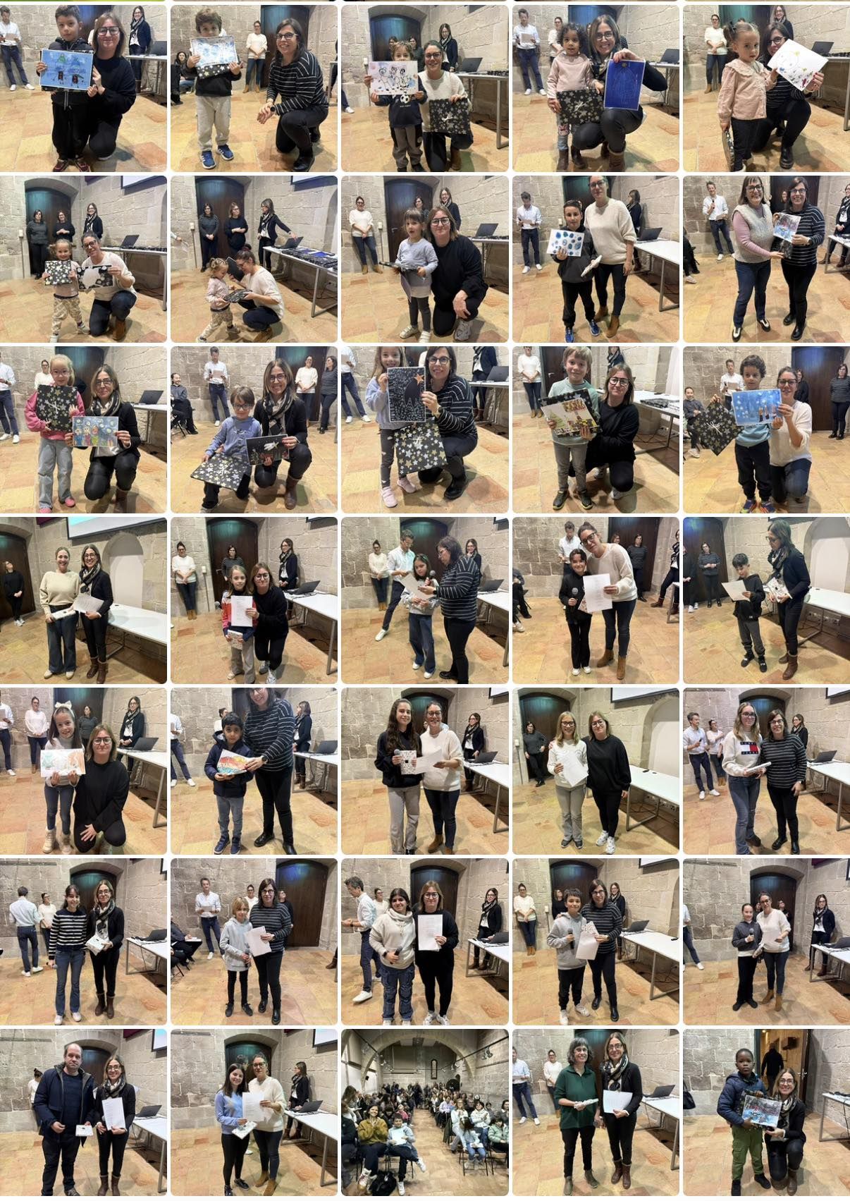 Els guardonats en els concursos de Nadal