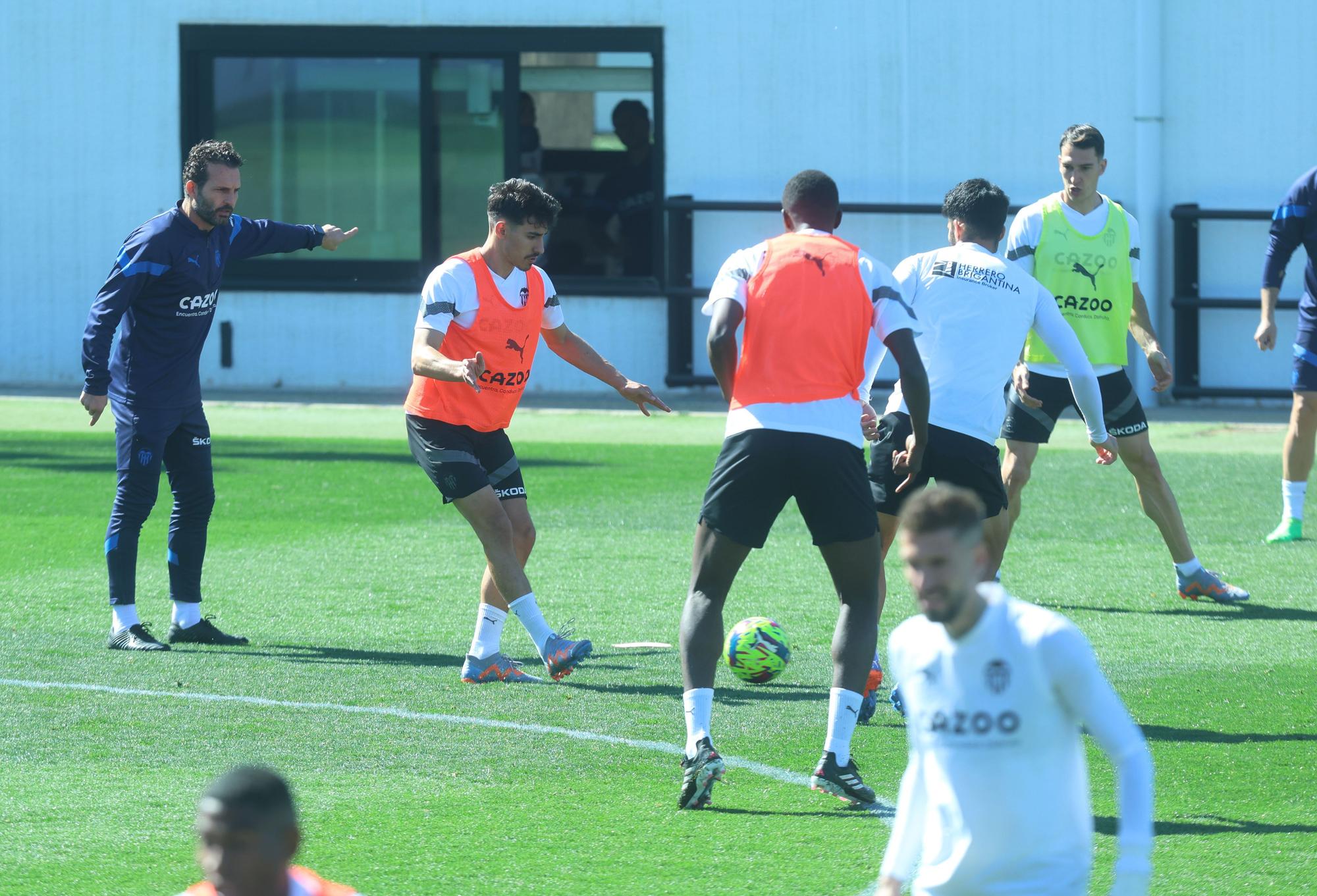 Así ha sido el entrenamiento del Valencia CF