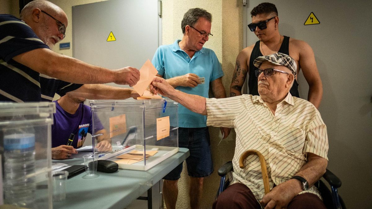 Ambiente de la jornada de elecciones generales del 23J en Tenerife