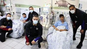 El viaje internacional más solidario de los Barça Legends