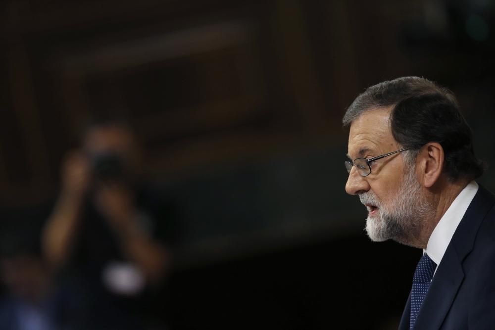 Rajoy compareix al Congrés dels diputats