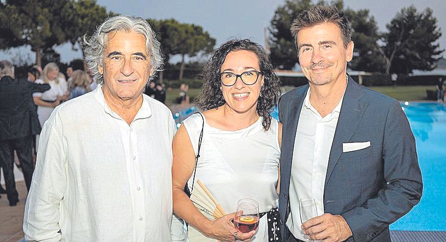 Juan Buades, Joana Maria Adrover y Francisco Vila