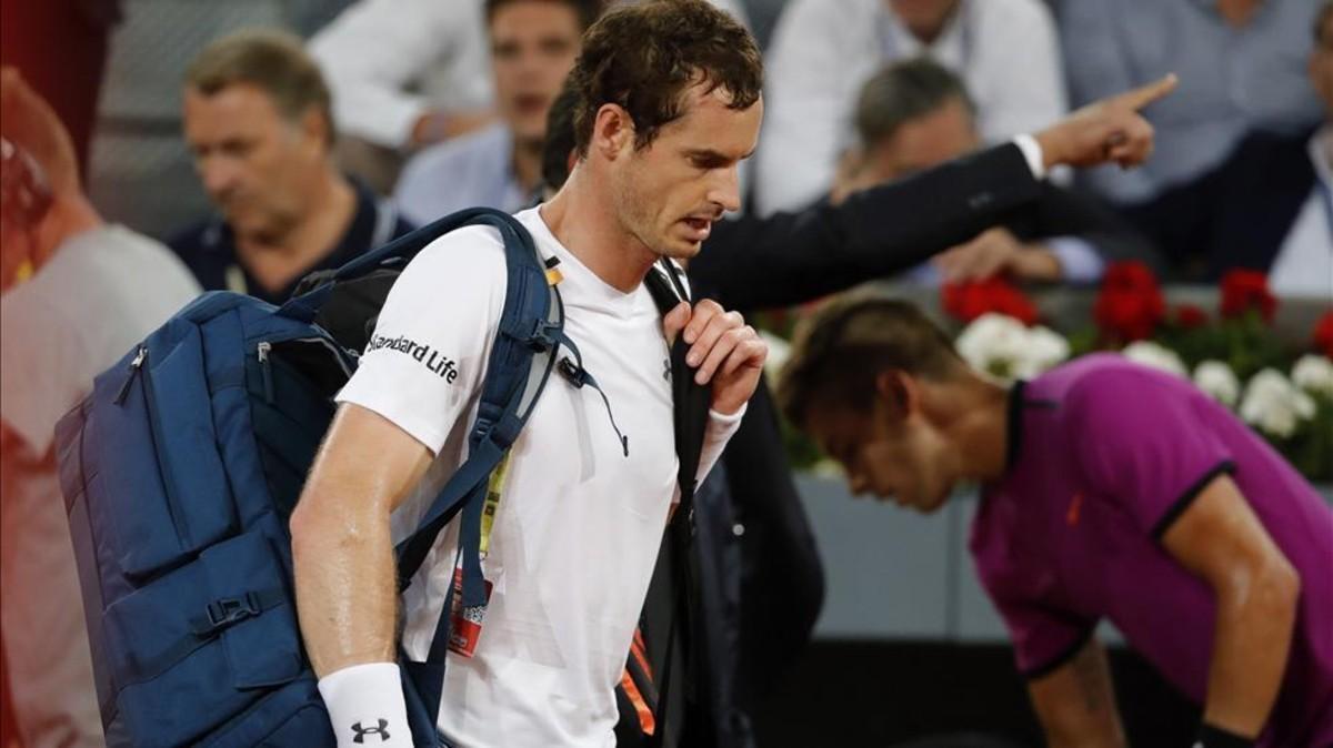 Murray se mostró muy crítico con su juego en Madrid