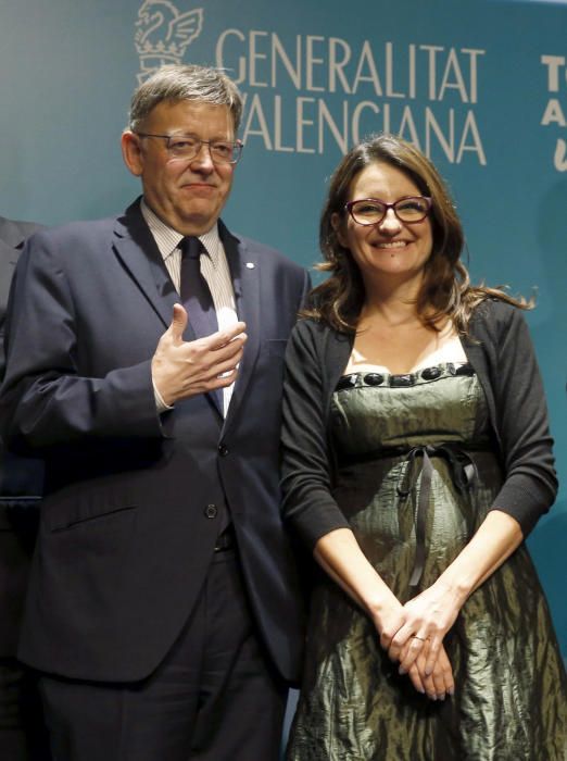 Acto en el Círculo de Bellas Artes de Madrid para exigir un cambio en el modelo de financiación