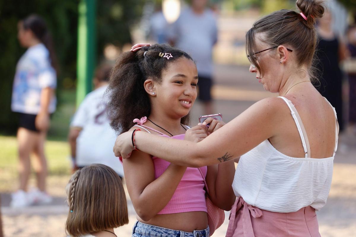 Los niños saharauis disfrutan de la Ciudad de los Niños