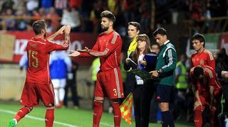 Normalidad en la vuelta de Piqué a la selección española