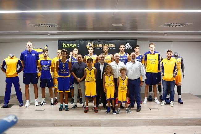 Presentación de la equipación del Herbalife Gran Canaria 2016/17