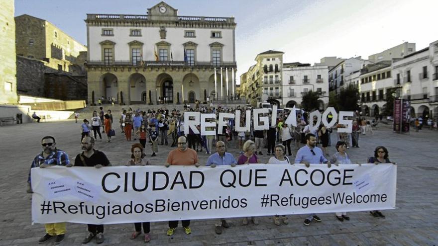 Unidos en Extremadura por los refugiados