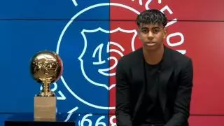 Lamine Yamal: "Quiero el Mundial con España y la Champions con el Barça"