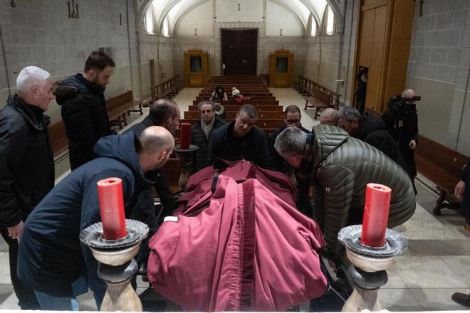 Traslado de Jesús Yacente al convento del Tránsito.