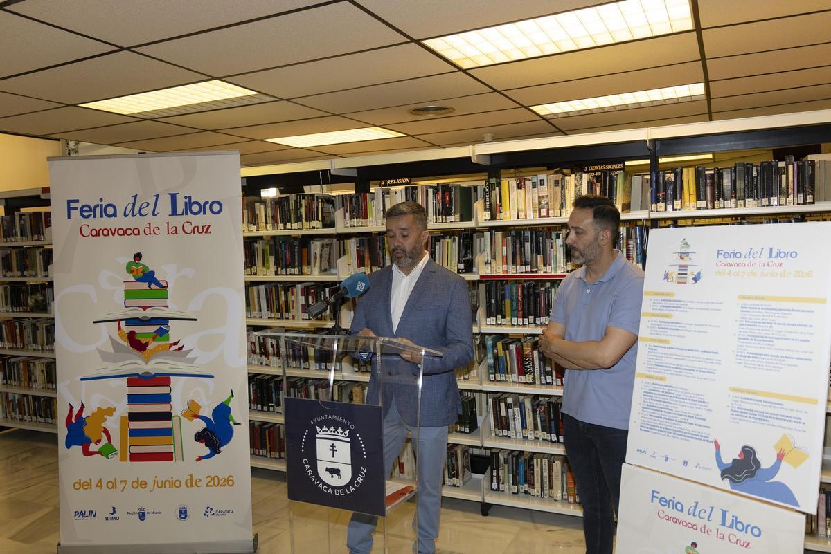 Presentación de la programación de la Feria del Libro de Caravaca