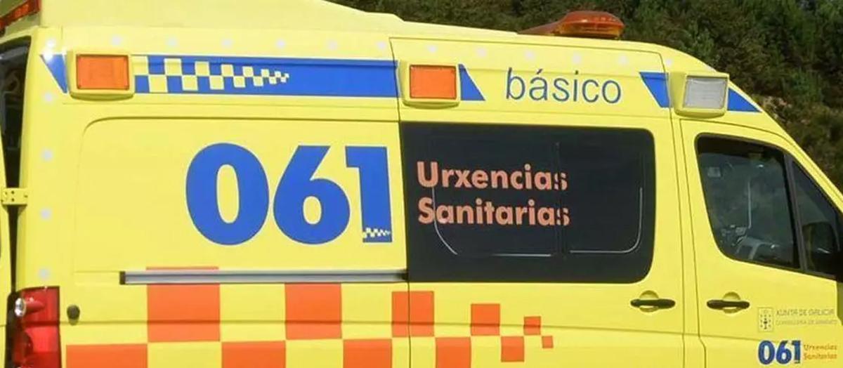 Una ambulancia del 061, en imagen de archivo.