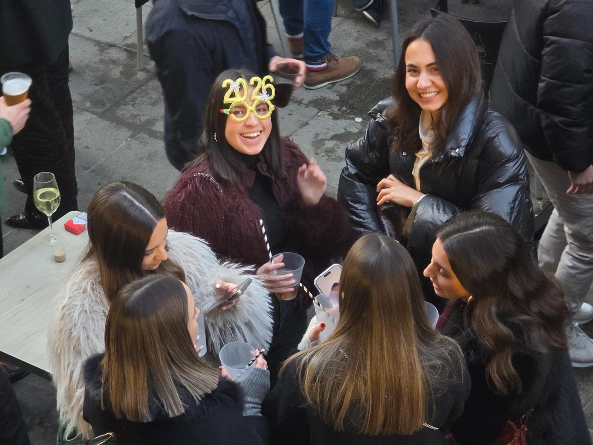 Vilagarcianos y visitantes apuran las últimas horas de 2025.