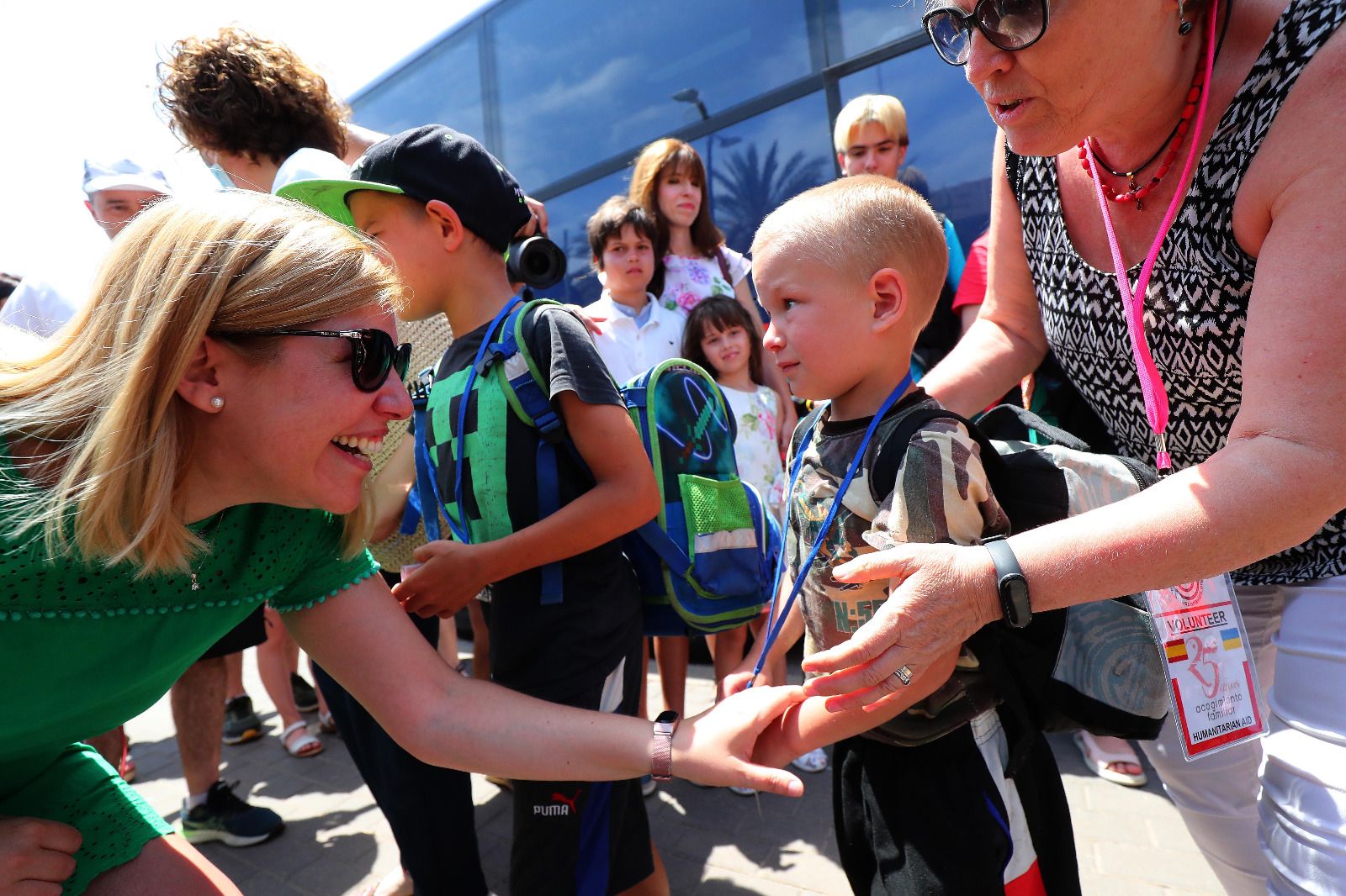 Cincuenta menores ucranianos llegan hoy a València para pasar el verano en familias de acogida