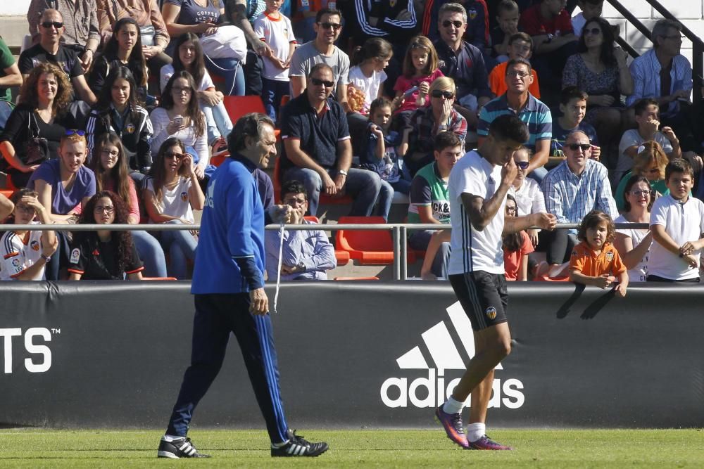 Espectacular entrenamiento del Valencia CF