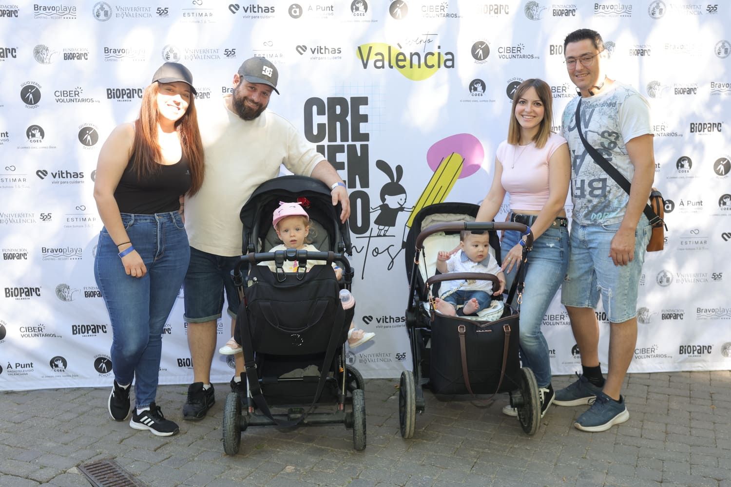 'Creciendo Juntos' en Bioparc València: photocall de todos los asistentes