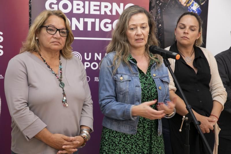 Noche electoral en Unidas Podemos