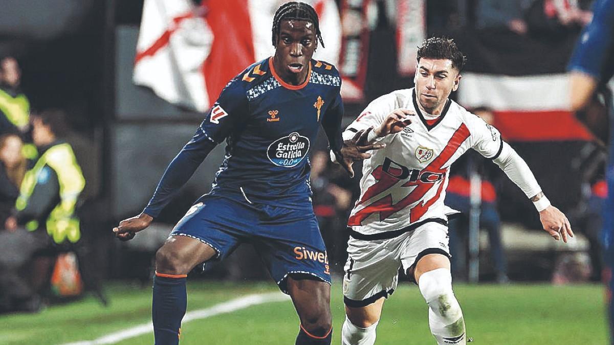 Ilaix Moriba, esta temporada con el Celta