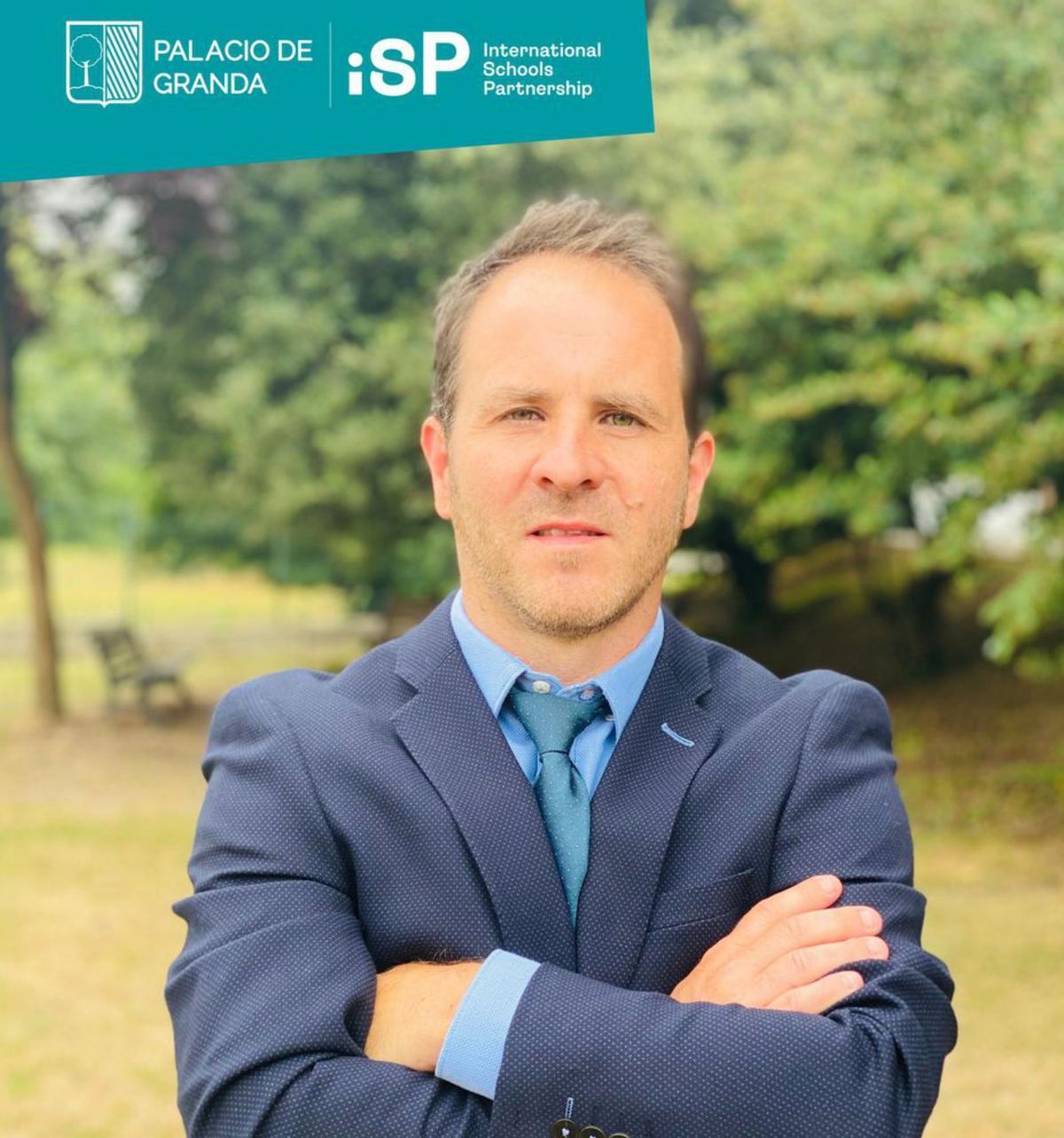 Ricardo Díaz, director del Colegio Palacio de Granda. | Cedida a LNE