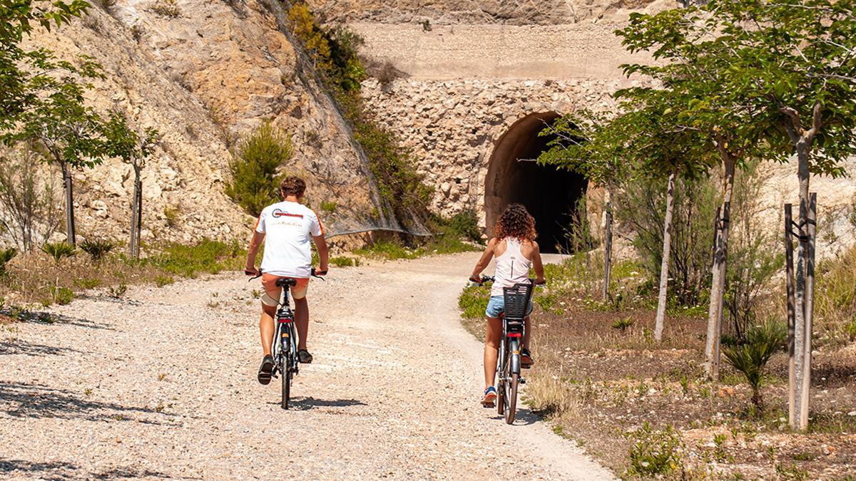 Zum Fahrradfahren, Joggen und Spazierengehen: Die Via Verde von Manacor nach Artà.