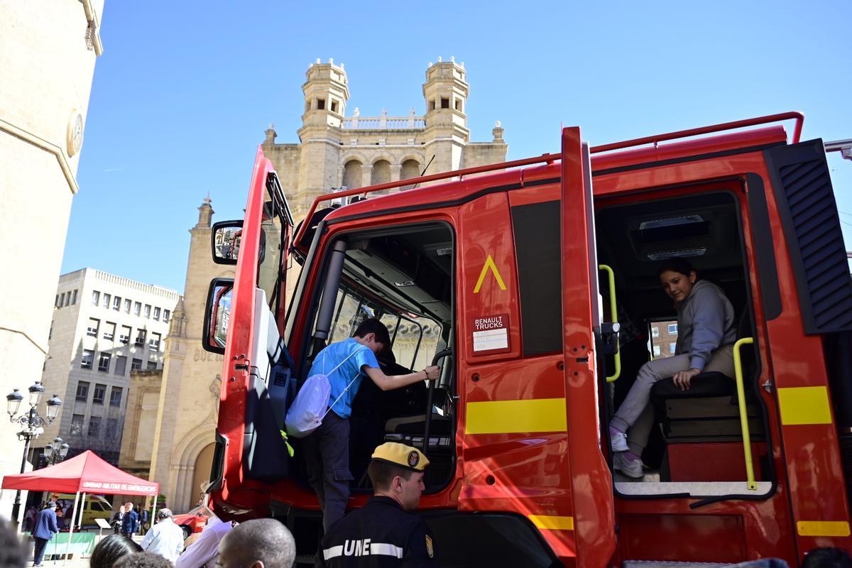 La UME conquista a la ciudadanía de Castelló